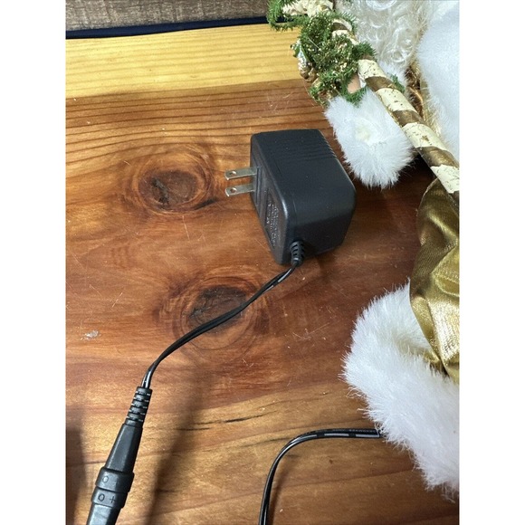 Vintage Christmas Trim A Home Magical Christmas Santa w/ Box Fiber Optic Santa - Picture 11 of 13